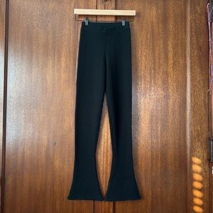 Merlette alban wool flared crop leggings